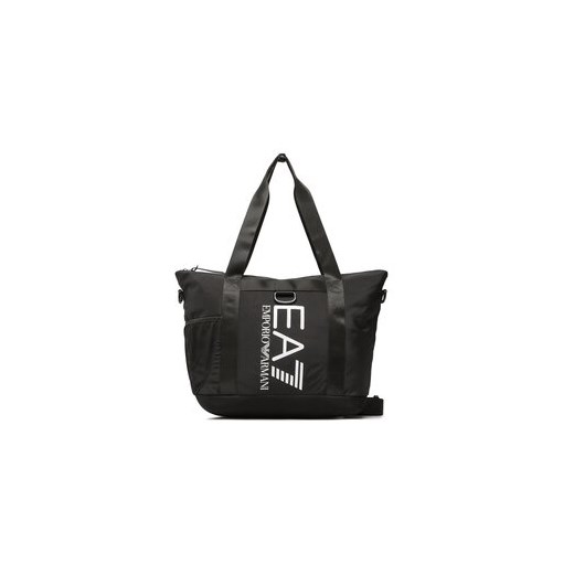 Torebka Ea7 Emporio Armani - 245061 2F910 02021 Black/White Logo eobuwie.pl