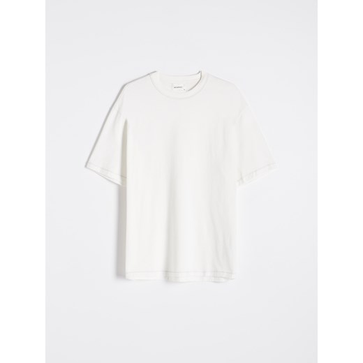 Reserved - T-shirt oversize - Biały Reserved L Reserved okazyjna cena