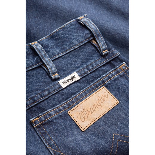 Wrangler Spodnie - Jeansowy ciemny - Kobieta - 38/34 CAL(36) Wrangler 24/32 CAL(25) okazyjna cena Halfprice