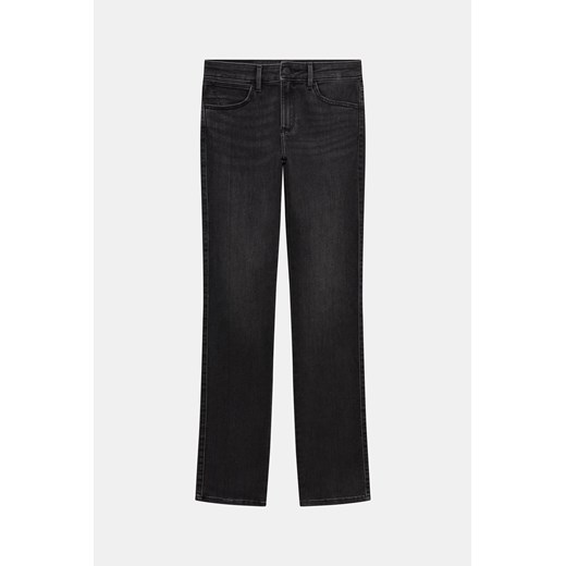 Czarne jeansy damskie Wrangler casual 