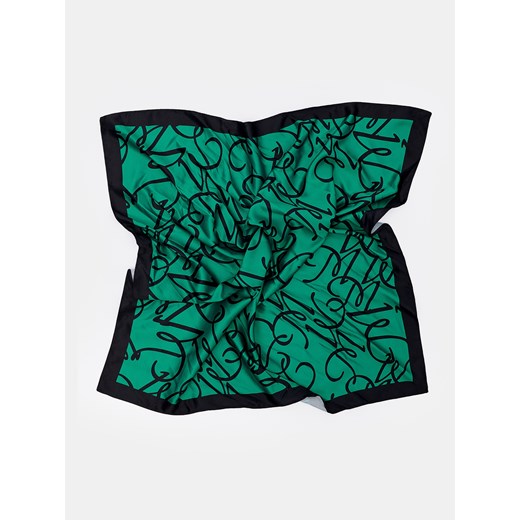 Mohito - Czarno-zielona apaszka - Wielobarwny Mohito ONE SIZE Mohito