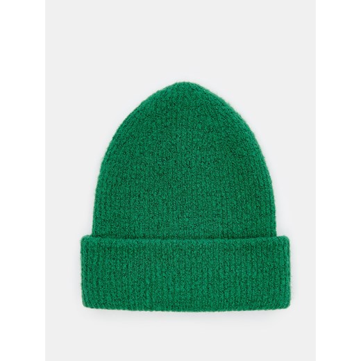 Mohito - Zielona czapka z wełną - Zielony Mohito ONE SIZE Mohito