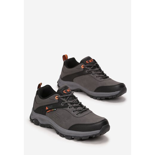 Szaro-Pomarańczowe Buty Trekkingowe Maraena 44 born2be.pl okazja
