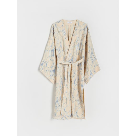 Reserved - Kimono z wiskozy - Wielobarwny Reserved M Reserved okazja