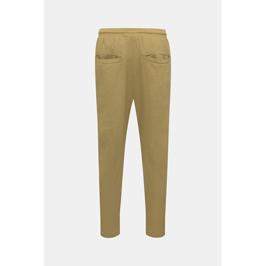 DENIM PROJECT Spodnie z lnem - Seledynowy - Mężczyzna - 2XL(2XL) Denim Project S (S) okazja Halfprice