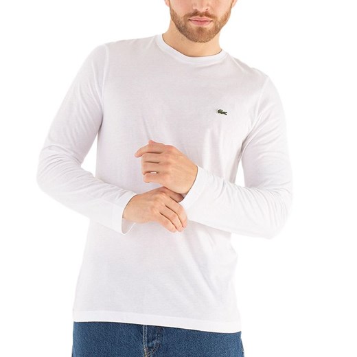 Koszulka Lacoste Longsleeve TH2040-001 -  biała ze sklepu streetstyle24.pl w kategorii T-shirty męskie - zdjęcie 149168898
