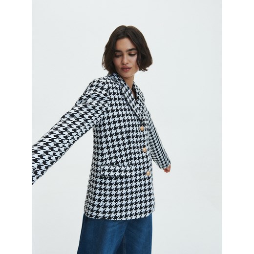 Reserved - Marynarka w pepitkę - Wielobarwny Reserved XXL Reserved