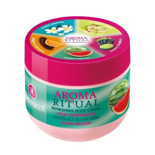 Dermacol Aroma Ritual Refreshing Body Cream FreshWatermelon 300ml W Krem do ciała Fresh Watermelon e-glamour rozowy do ciała