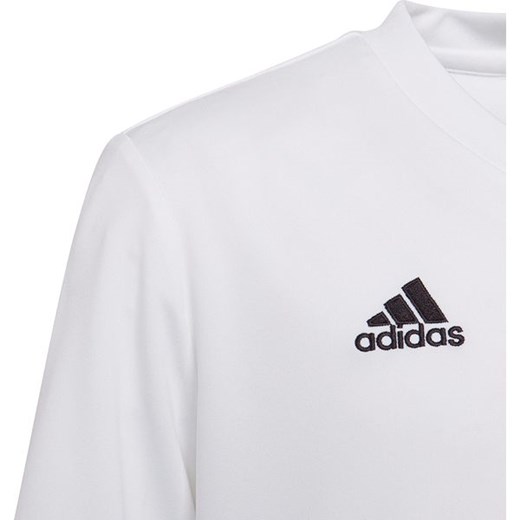 T-shirt chłopięce biały Adidas z krótkim rękawem 