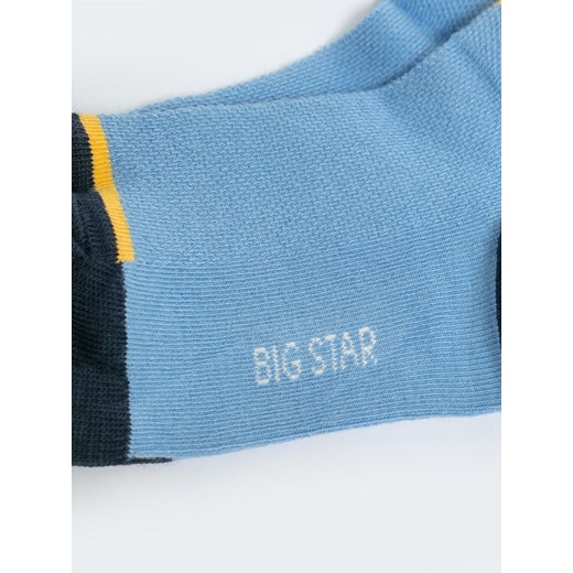 Stopki chłopięce bawełniane niebieskie Larian 401 34-36 Big Star