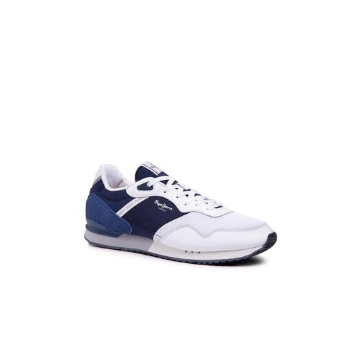 Sneakersy Pepe Jeans - London One Road M PMS30821 White 800 Pepe Jeans 46 eobuwie.pl