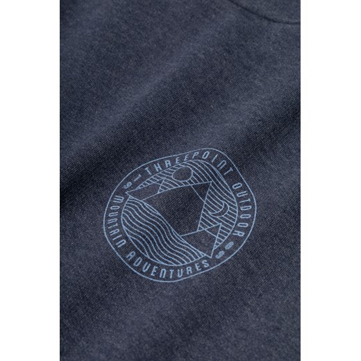 THREEPOINT OUTDOOR Bluza z kapturem - Granatowy ciemny - Mężczyzna - XL (XL) Threepoint Outdoor M (M) wyprzedaż Halfprice