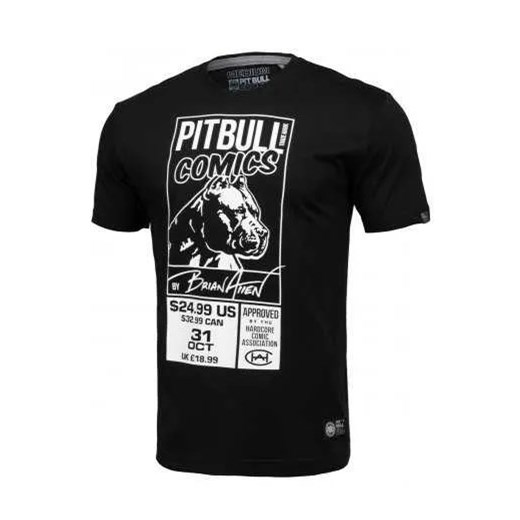 Koszulka Pit Bull Comics - Czarna Pit Bull West Coast M ZBROJOWNIA