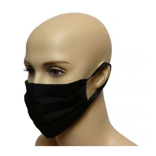 Maska bawełniana na twarz - czarna Miran  ZBROJOWNIA okazja