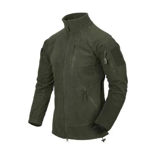 bluza Helikon-Tex Alpha TACTICAL Grid Fleece Jacket - olive green S ZBROJOWNIA