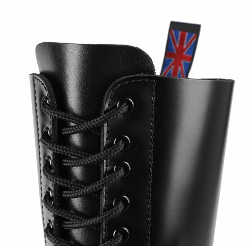 buty nevermind - 20 dziurkowe - black polido 36 46 Metal-shop