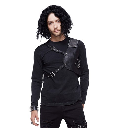 koszulka męska z długim rękawem devil fashion S XXL Metal-shop