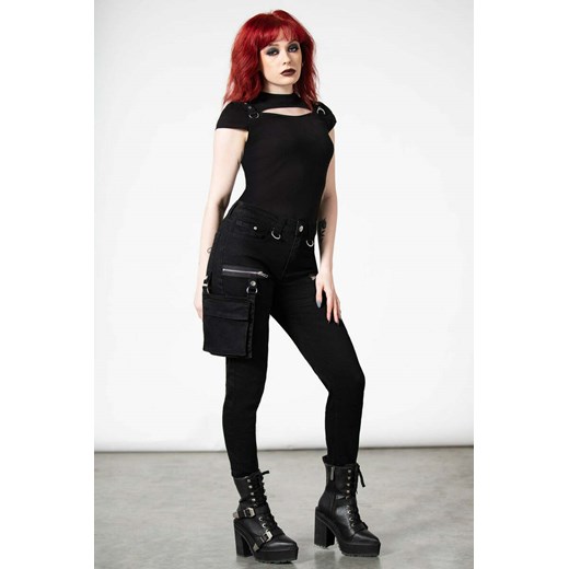 spodnie damskie killstar - dominance skinny jeans - black XS XS Metal-shop