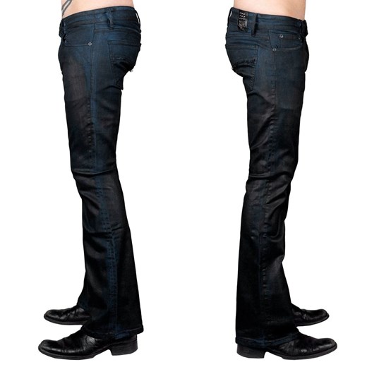 spodnie męskie (jeans) wornstar - hellraiser coated - cobalt blue 28 30 Metal-shop