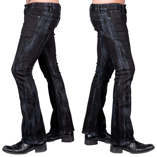 spodnie męskie wornstar - hellraiser vapor - black 28 32 Metal-shop