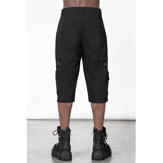 szorty męskie 3/4 killstar - bust out cargo - black XS XS Metal-shop