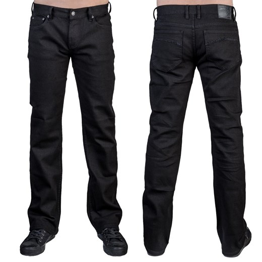 spodnie męskie (jeansy) wornstar - essentials - trailblazer czarny dżinsowa 28 Wornstar 32 Metal-shop