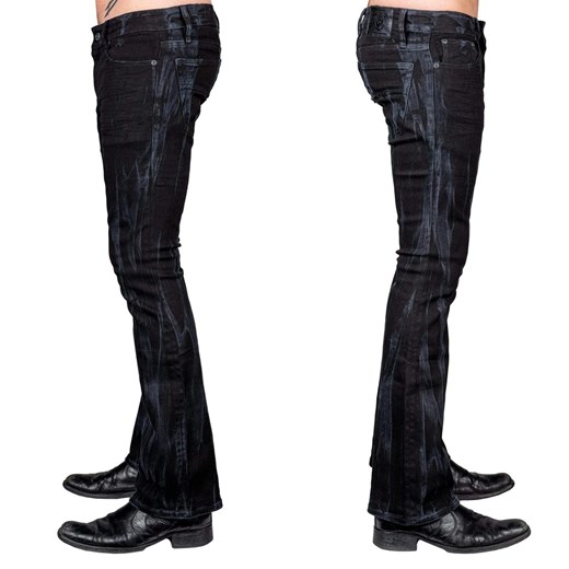 spodnie męskie wornstar - hellraiser vapor - black 28 36 Metal-shop