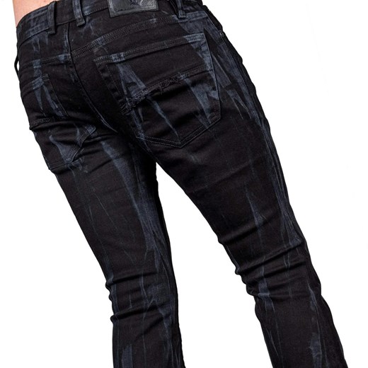 spodnie męskie wornstar - hellraiser vapor - black 28 28 Metal-shop