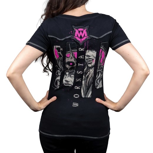 koszulka hardcore męskie - vampire queen - wornstar - wstl-vmpq XS M Metal-shop
