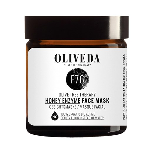 Maska do twarzy "Honey Enzyme" - 60 ml Oliveda onesize Limango Polska okazyjna cena