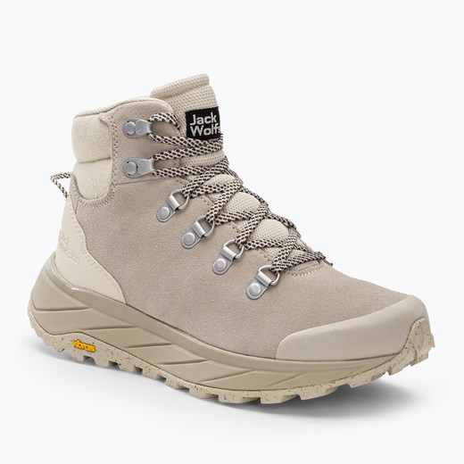 Buty trekkingowe damskie Jack Wolfskin Terraventure Urban Mid beżowe 4053571 Jack Wolfskin 39.5 EU wyprzedaż sportano.pl