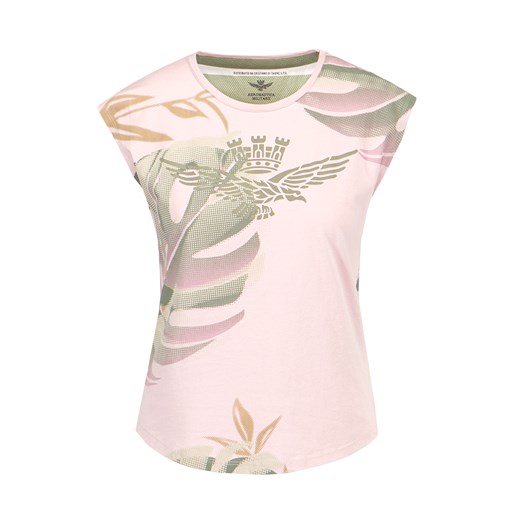 T-shirt AERONAUTICA MILITARE ze sklepu S'portofino w kategorii Bluzki damskie - zdjęcie 149333055