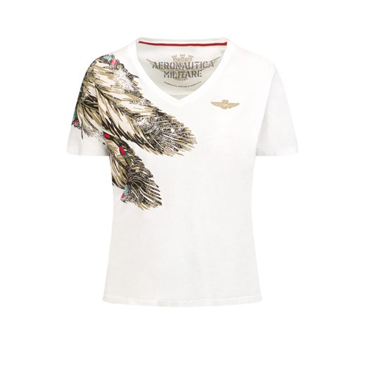 T-shirt AERONAUTICA MILITARE ze sklepu S'portofino w kategorii Bluzki damskie - zdjęcie 149333178
