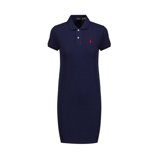 Sukienka Polo Ralph Lauren z kołnierzykiem prosta mini casual bawełniana