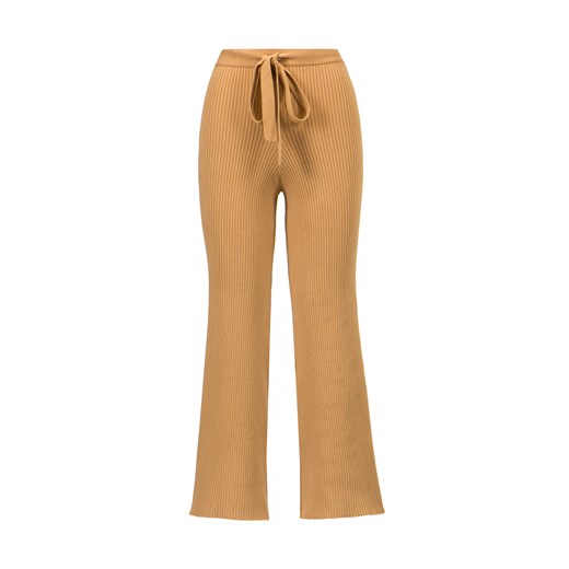 Spodnie LIVE THE PROCESS BELTED RIB PANT ze sklepu S'portofino w kategorii Spodnie damskie - zdjęcie 149344855