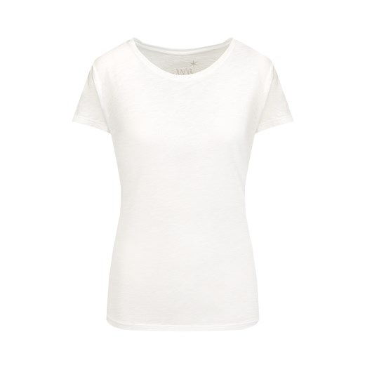 T-shirt JUVIA SLUB SHORTSLEEVE ze sklepu S'portofino w kategorii Bluzki damskie - zdjęcie 149346646
