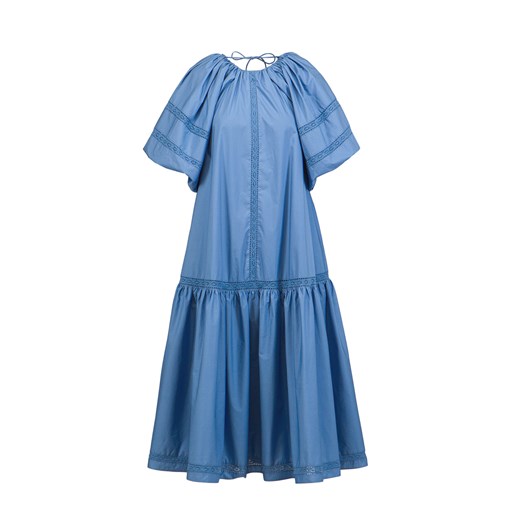 Sukienka JOSLIN VIVIENNE ORGANIC COTTON MIDI SMOCK DRESS ze sklepu S'portofino w kategorii Sukienki - zdjęcie 149348628