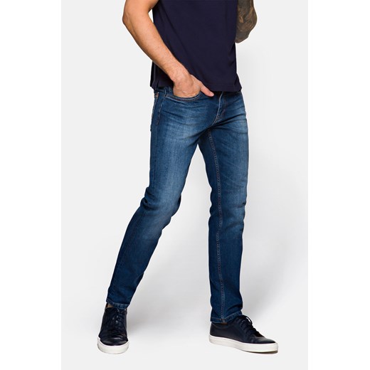 Jeansy Niebieskie Stamford 2 Slim Lancerto W33/L32 Lancerto S.A. wyprzedaż