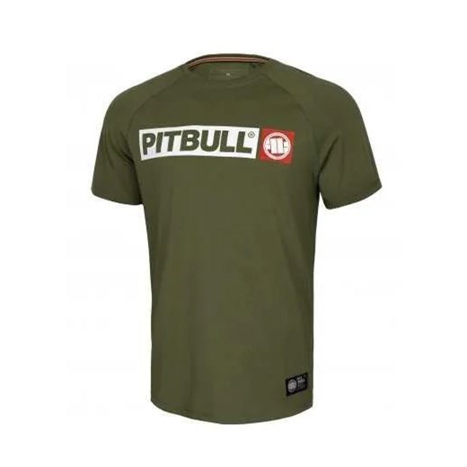 Koszulka Pit Bull Spandex Hilltop '22 - Oliwkowa Pit Bull West Coast M ZBROJOWNIA