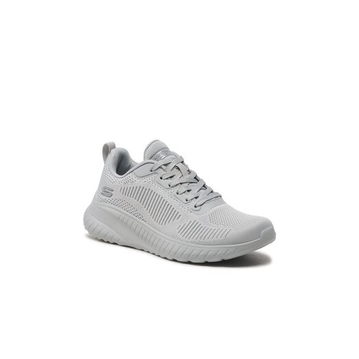 Buty sportowe damskie Skechers sneakersy sznurowane na jesień na płaskiej podeszwie
