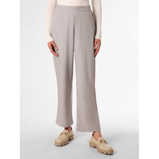 Vila Spodnie Kobiety jasny szary marmurkowy ze sklepu vangraaf w kategorii Spodnie damskie - zdjęcie 149364007