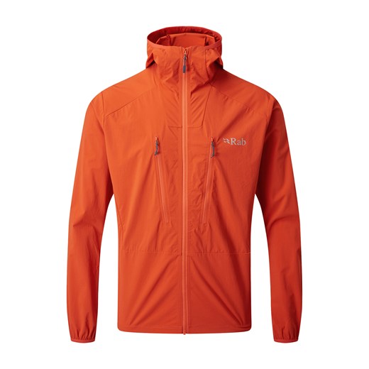 Kurtka softshell męska Rab Borealis pomarańczowa QWS-35-FC-S XL wyprzedaż sportano.pl