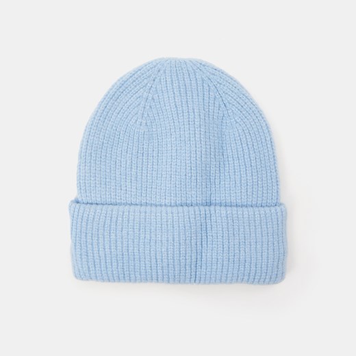 Sinsay - Czapka beanie - Niebieski Sinsay Jeden rozmiar Sinsay wyprzedaż