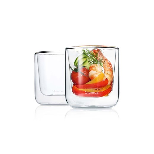 Blomus zestaw szklanek Nero 2-pack Blomus ONE ANSWEAR.com