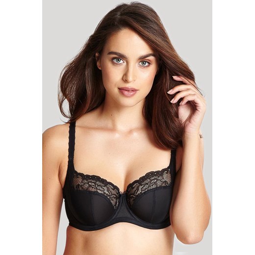 Jasmine biustonosz balkonowy 6951 BLACK - czarny - Panache Panache 65DD Janette.pl okazja