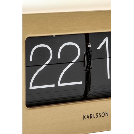 Karlsson zegar klapkowy Boxed Flip Karlsson ONE ANSWEAR.com