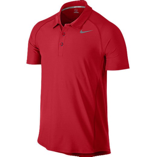 Nike, T-shirt męski z krótkim rękawem, Advantage UV Polo 22925-650, rozmiar L - Spodnie, spódnice, sukienki - 2 sztuka 70% taniej! smyk-com czerwony krótkie