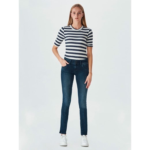 Dżinsy "Molly" - Skinny fit - w kolorze granatowym W32/L32 okazyjna cena Limango Polska