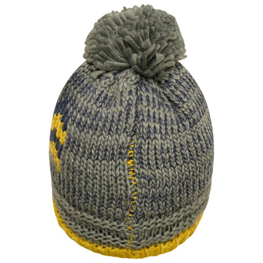Dziecięca czapka zimowa z pomponem Dare2b Imagination Beanie zielono-żółta 7-10 lat okazja Aktywnyturysta.pl