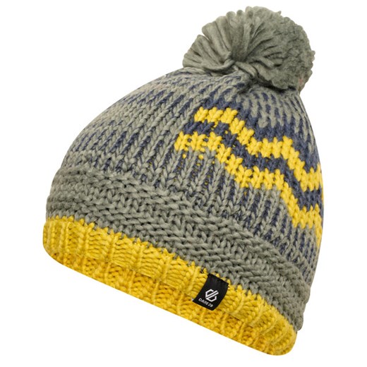 Dziecięca czapka zimowa z pomponem Dare2b Imagination Beanie zielono-żółta ze sklepu Aktywnyturysta.pl w kategorii Czapki dziecięce - zdjęcie 149458867